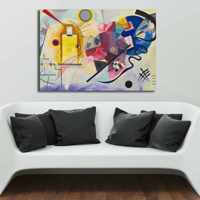 Wallity Lienzo Decorativo Vasili Kandinsky 70 x 100 cm